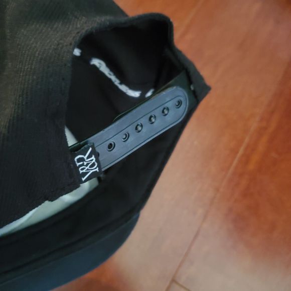 Young & Reckless Los Angeles Baseball Cap One Size Hat Black White RN 101372 - Picture 4 of 7